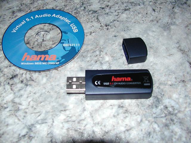 USB-Soundkarte 5.1 Surround von Hama